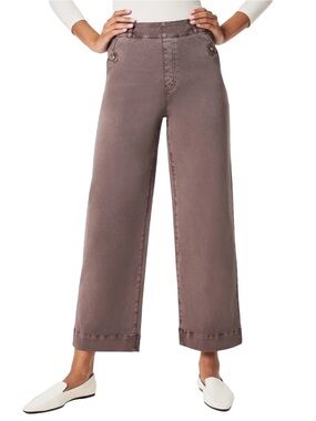 EUC SPANX Cropped Twill Pants- Stretch- XS